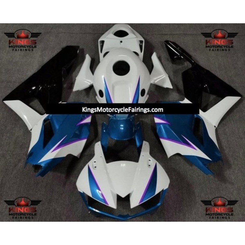Honda CBR600RR (2024-2025) White, Blue, Black, Purple Fairings No Seat Cowl No Bolt Kit No Tank