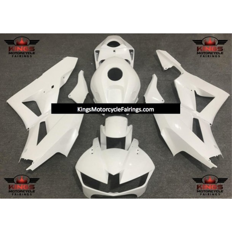 Honda CBR600RR (2024-2025) White Fairings No Seat Cowl No Bolt Kit No Tank
