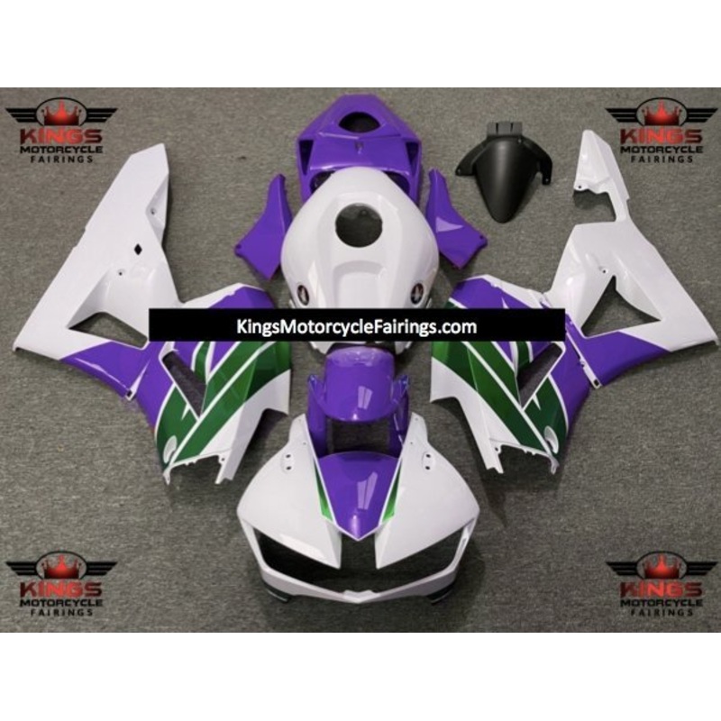 Honda CBR600RR (2024-2025) White, Purple, Green Fairings No Seat Cowl No Bolt Kit No Tank