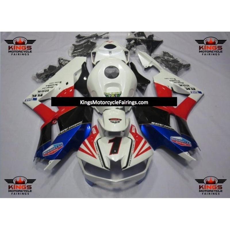 Honda CBR600RR (2024-2025) White, Red, Blue, Black TT Legends Fairings No Seat Cowl No Bolt Kit No Tank