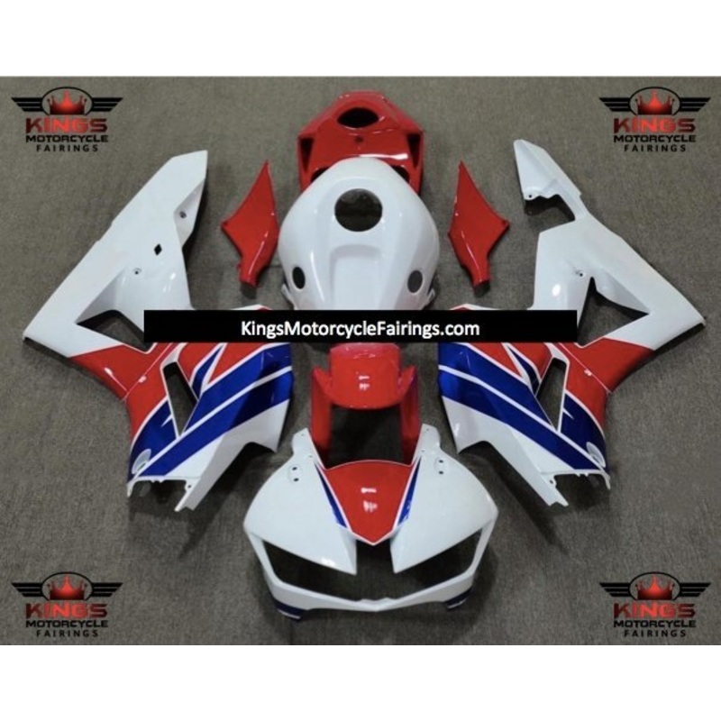 Honda CBR600RR (2024-2025) White, Red, Blue Fairings No Seat Cowl No Bolt Kit No Tank