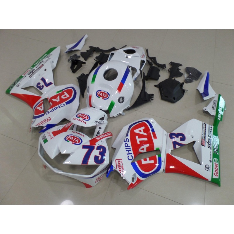 Honda CBR600RR (2024-2025) White, Red, Blue, Green PATA 73 Fairings No Seat Cowl No Bolt Kit No Tank