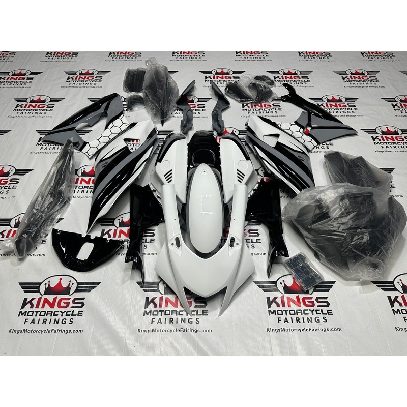 Yamaha R7 Fairings (2021-2024) White, Gray, Black Honeycomb No Seat Cowl No Bolt Kit No Tank