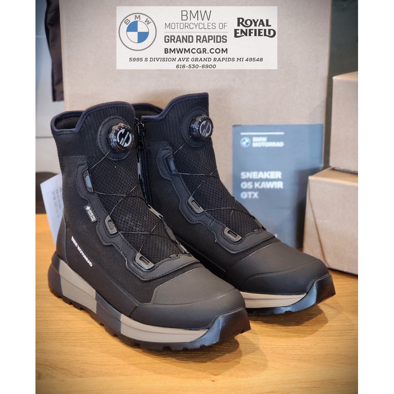 BMW MOTORRAD KAWIR GTX GORE-TEX SNEAKERS – BLACK 39 EUR / 7 US