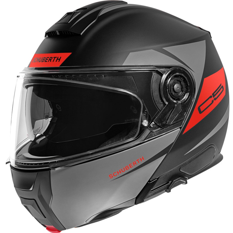 Schuberth C5 Modular Motorcycle Helmet – Eclipse Designs 53 (XS) Anthracite Eclipse