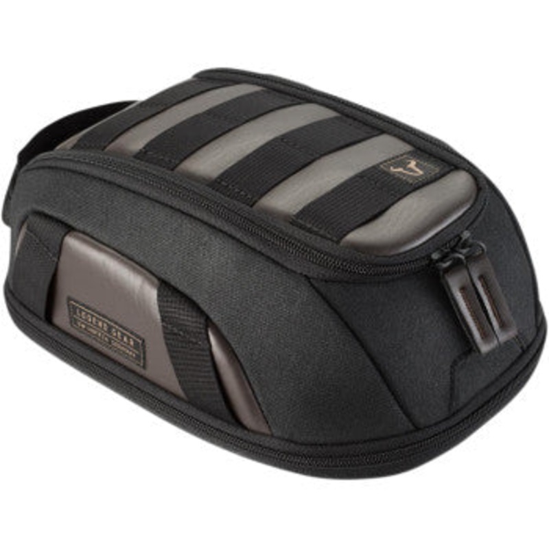 Legend Gear Magnetic Tank Bag – LT1 – 3 to 5.5 Liter – Black/Brown