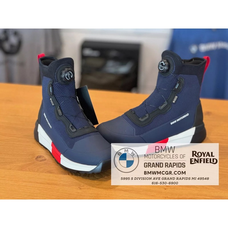 BMW MOTORRAD KAWIR GTX GORE-TEX SNEAKERS – NIGHT BLUE 39 EUR / 7 US