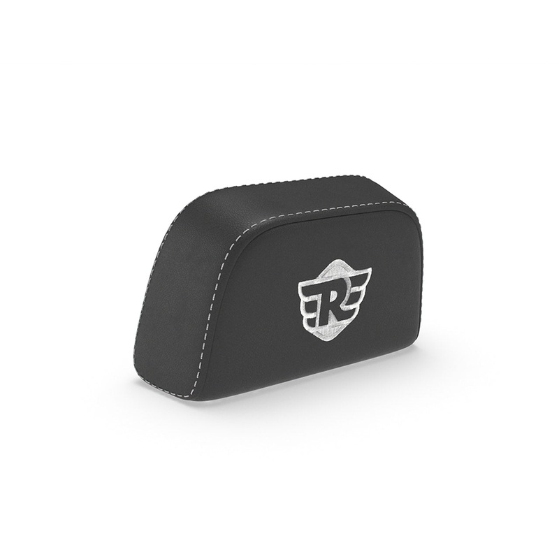 Black Passenger Backrest Pad for Bullet 350