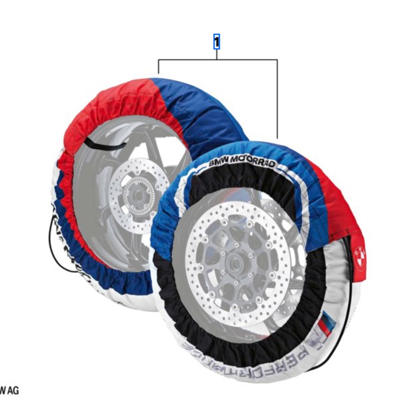 BMW Motorsport Tire Warmers
