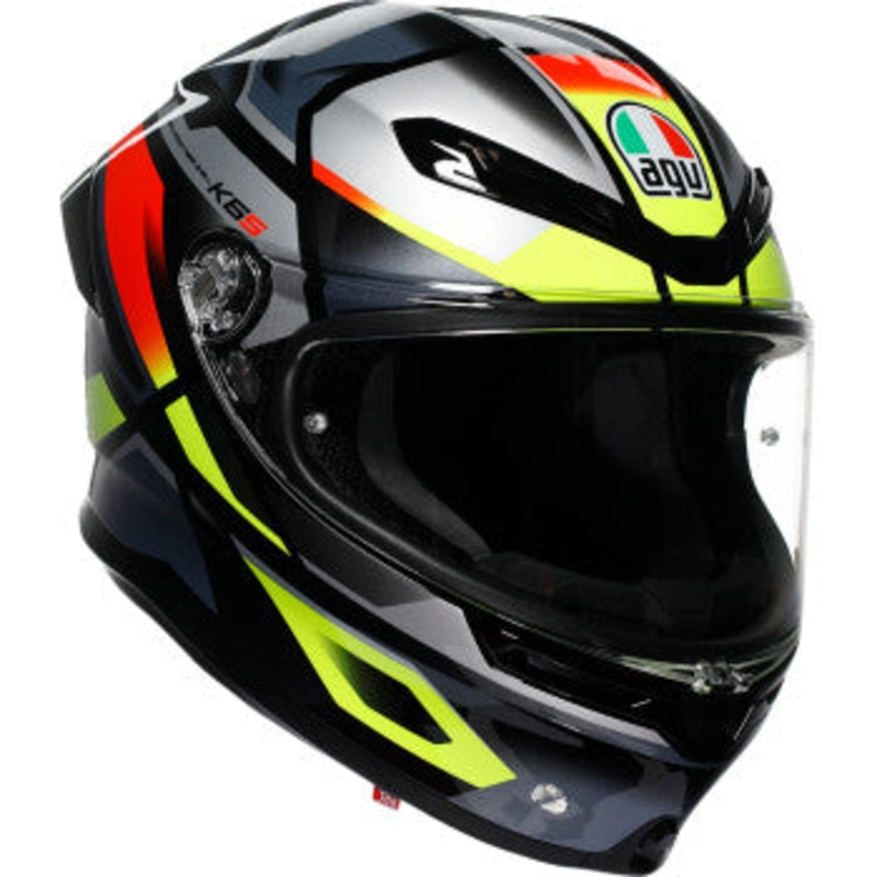 AGV K6 S Erazer Black/Red/Yellow Fluo SM
