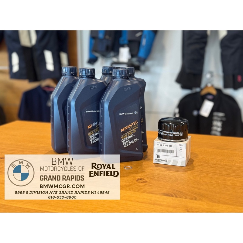 Oil Change Kit for BMW K1600GT/GTL/B/Grand America 2012-2025