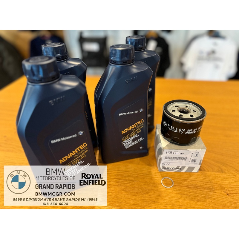 Oil Change Kit for BMW R1200/1250 2013-2025