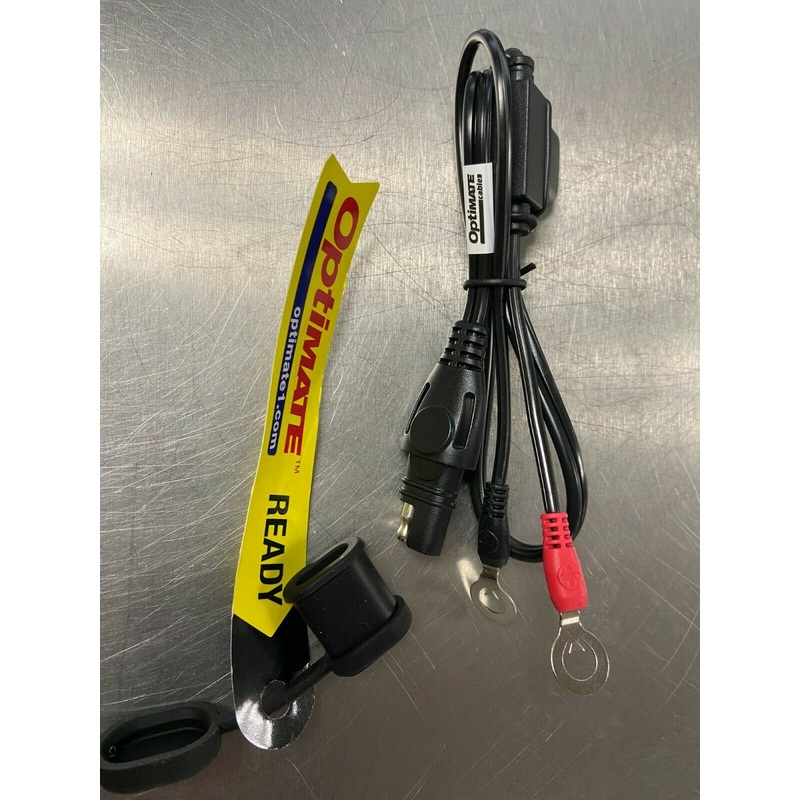 TecMate OptiMate Permanent Battery Tender Lead 20″ O-01