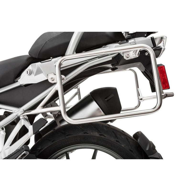 TOURATECH STAINLESS STEEL PANNIER RACKS, BMW R1250GS / ADV, R1200GS / ADV 2013-ON (WATER COOLED)