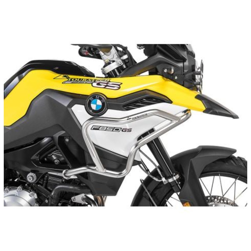 TOURATECH UPPER CRASH BARS, BMW F850GS / F750GS STAINLESS