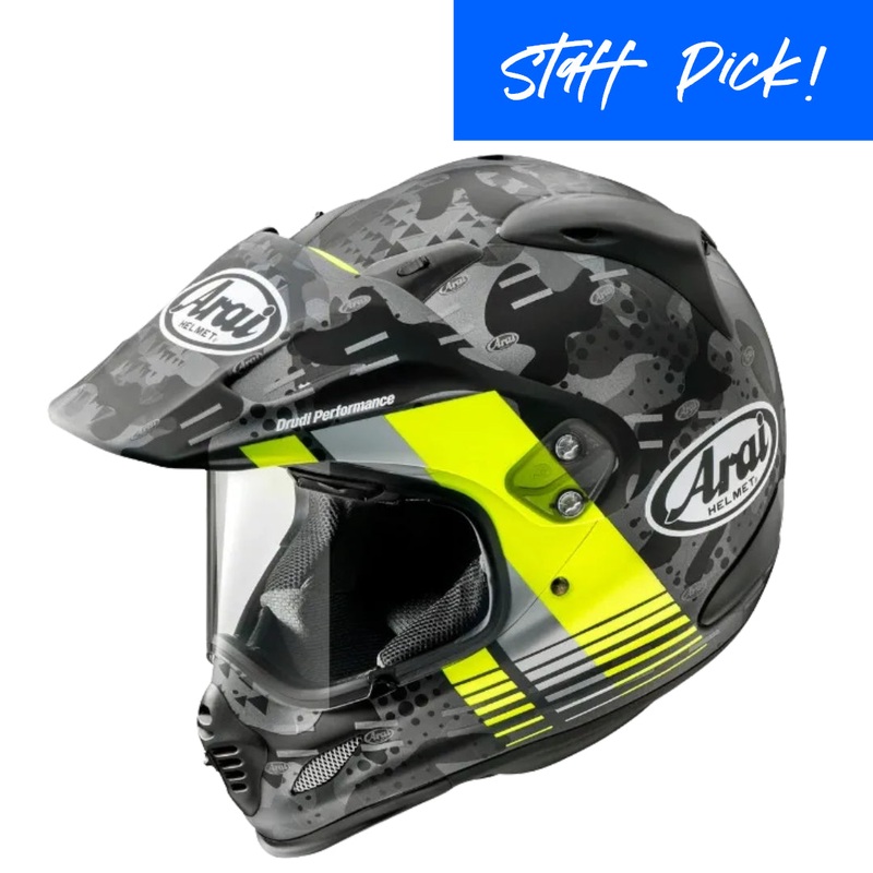 Arai XD-4 Helmet – Graphics XS Cover – White Frost