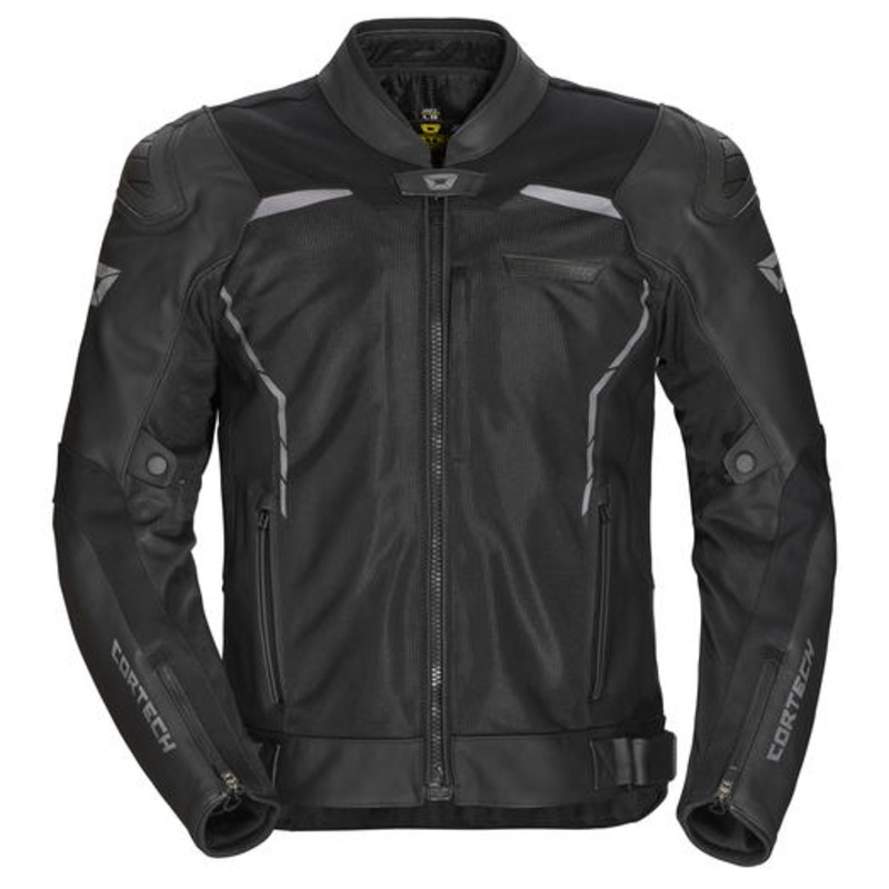 CORTECH VADER LEATHER JACKET BLACK Medium