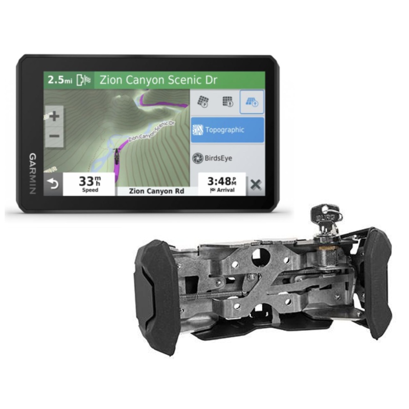 GARMIN ZUMO XT MOTORCYCLE GPS NAVIGATOR / LOCKING DOCK BUNDLE