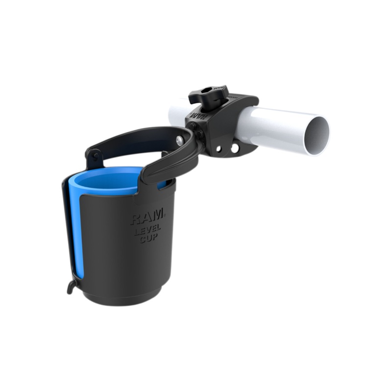 RAM Mounts Tough-Claw Mount with Level Cup Drink Holder  RAM-B-132-400U