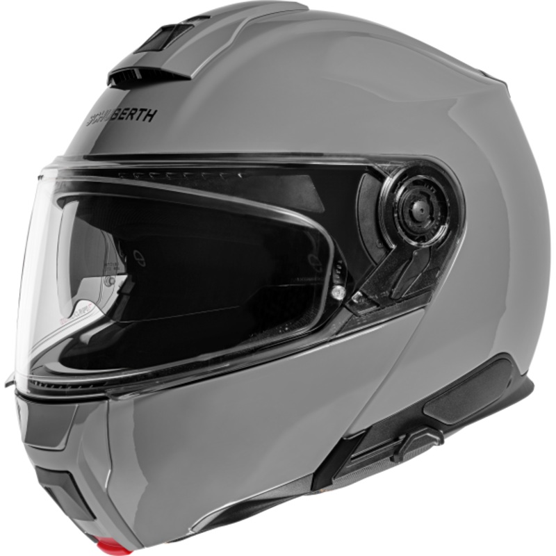 Schuberth C5 Modular Motorcycle Helmet – Solid Colors 53 (XS) Gloss White