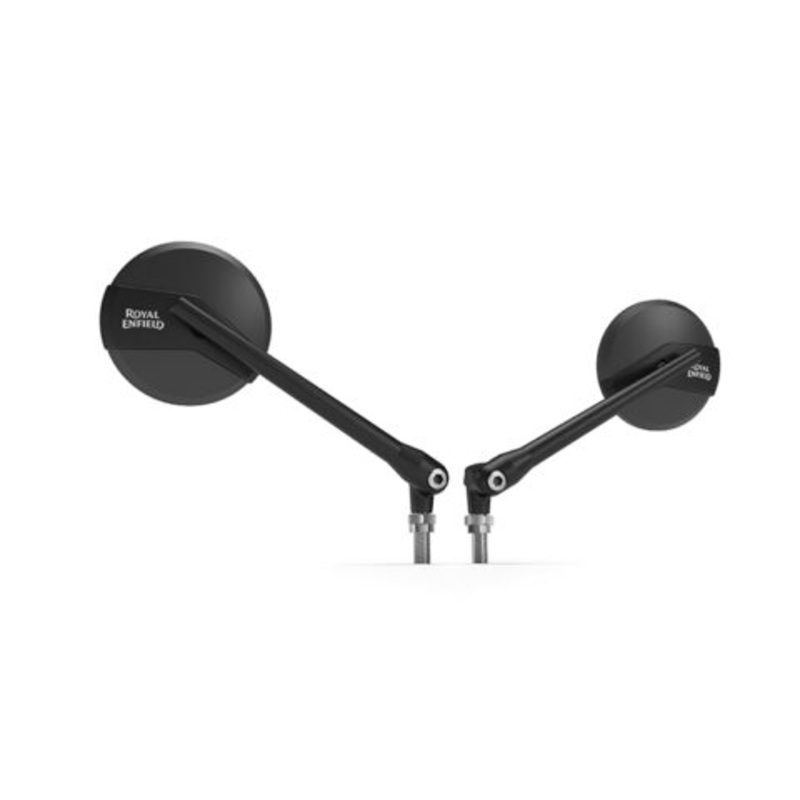 Black Touring Mirrors for Royal Enfield All Handlebars 2021-2025