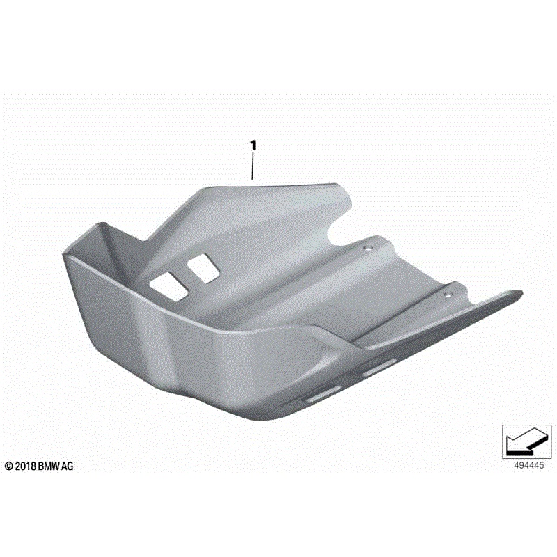 BMW Aluminum Engine Protection Guard Skid Plate G310GS G310R