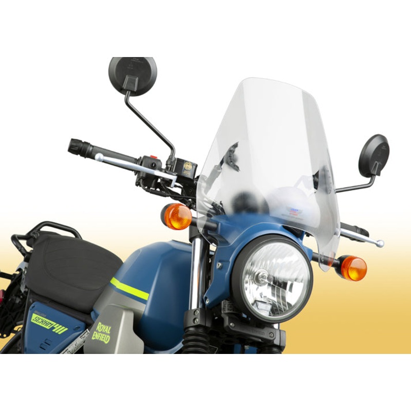 National Cycle Deflector Screen W/ U-Clamp  7/8″ Mount Royal Enfield 350 / 411 2021-2023