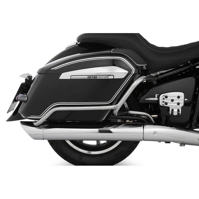 Wunderlich Bag Protection Bars Chrome FOR R18 BAGGER AND TC 2022-2023