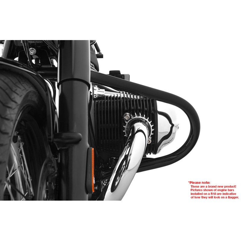 WUNDERLICH BLACK ENGINE BAR FOR R18 BAGGER AND TC 2022-2023