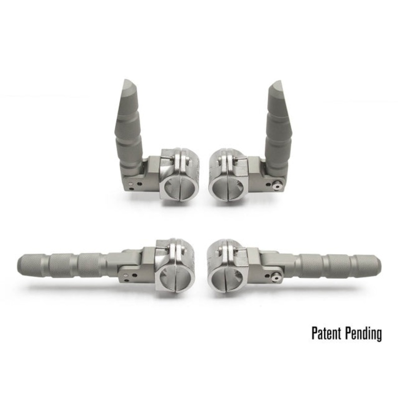 AltRider Universal Highway Foot Pegs 7/8″ (22 mm) Black