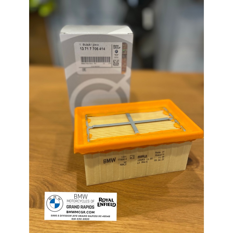 BMW Air filter DOHC boxer K2X 2010-2014 R Nine T 2014-2020 13717706414