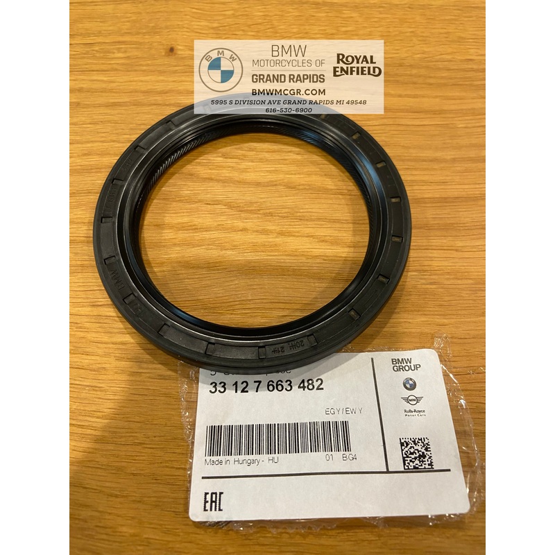 BMW Final Drive Seal 33127663482 K Brick 1997-2009 R1100/1150 1994-2005