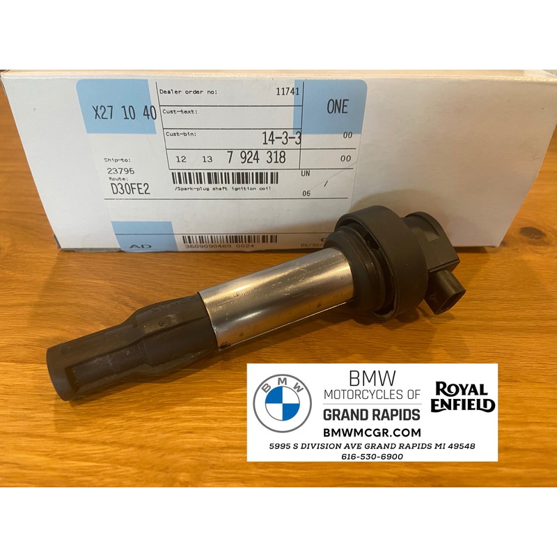 BMW IGNITION COIL 12137924318  F750/850/900 Twins S1000R/RR/XR 2019-2023 G310 2020-2023