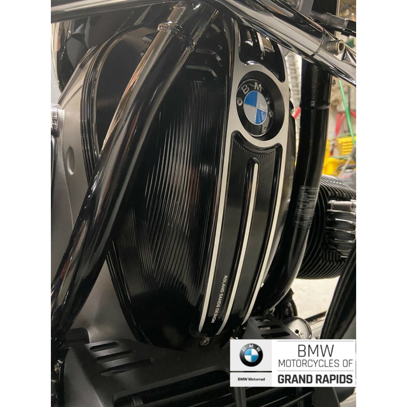 BMW R18 Billet Breast Plate R18 models 2021-2024 Machined Two-Tone