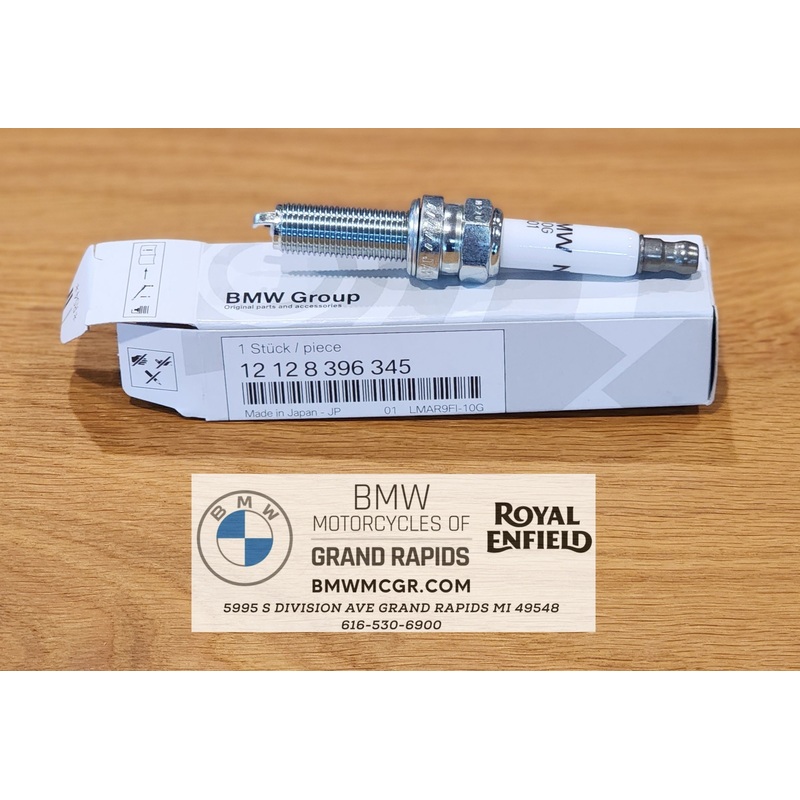 BMW SPARK PLUG: 12128396345 for 2019-23 S1000RR, 2020-23 S1000XR