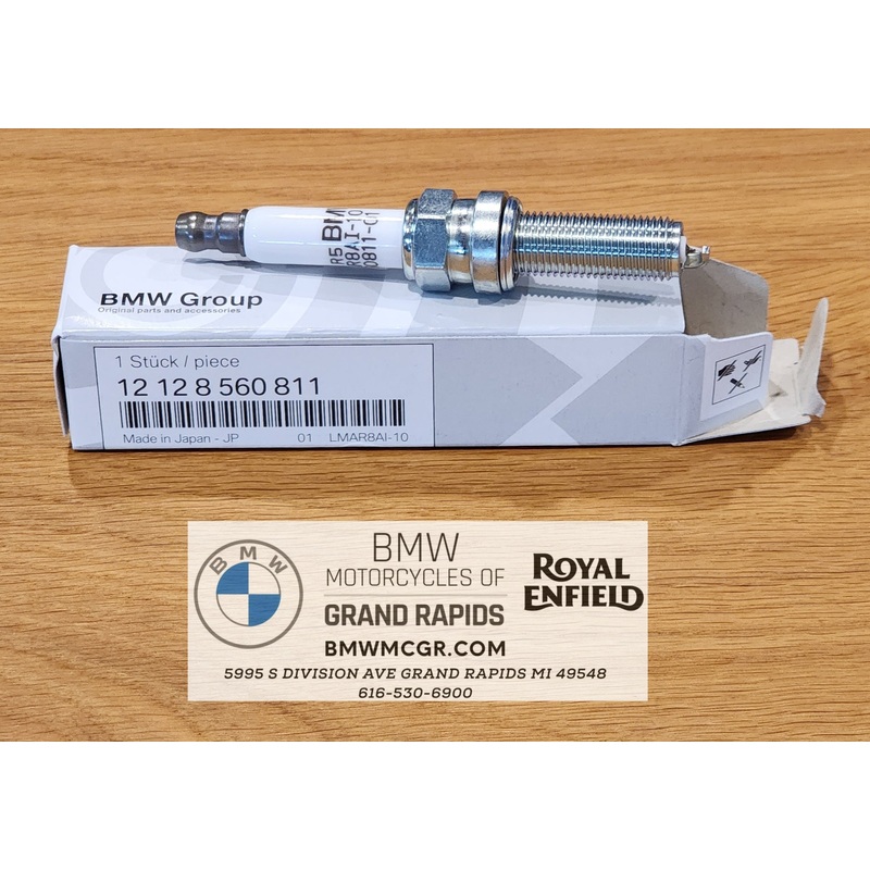 BMW SPARK PLUG 12128560811 for 1250 2019-2024, K1600 2022-2023 R1300GS 2024