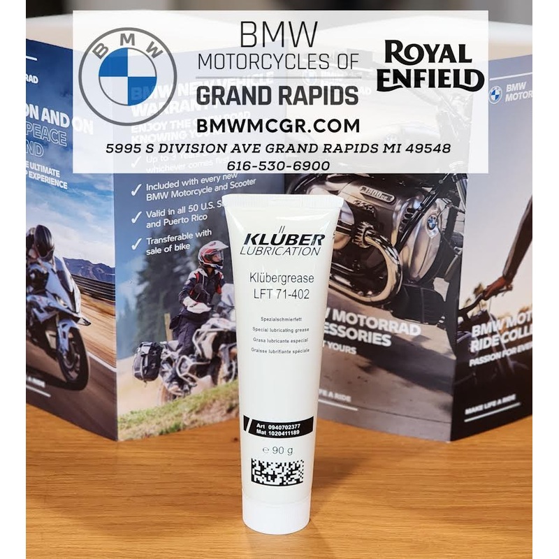 BMW SPLINE LUBE KLUBERGREASE LFT-71-402 BMW MOTORYCLES 1940-2024