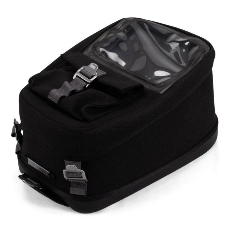 BMW Tank Bag R Nine T 2014-2023 Black / Grey Canvas Strap