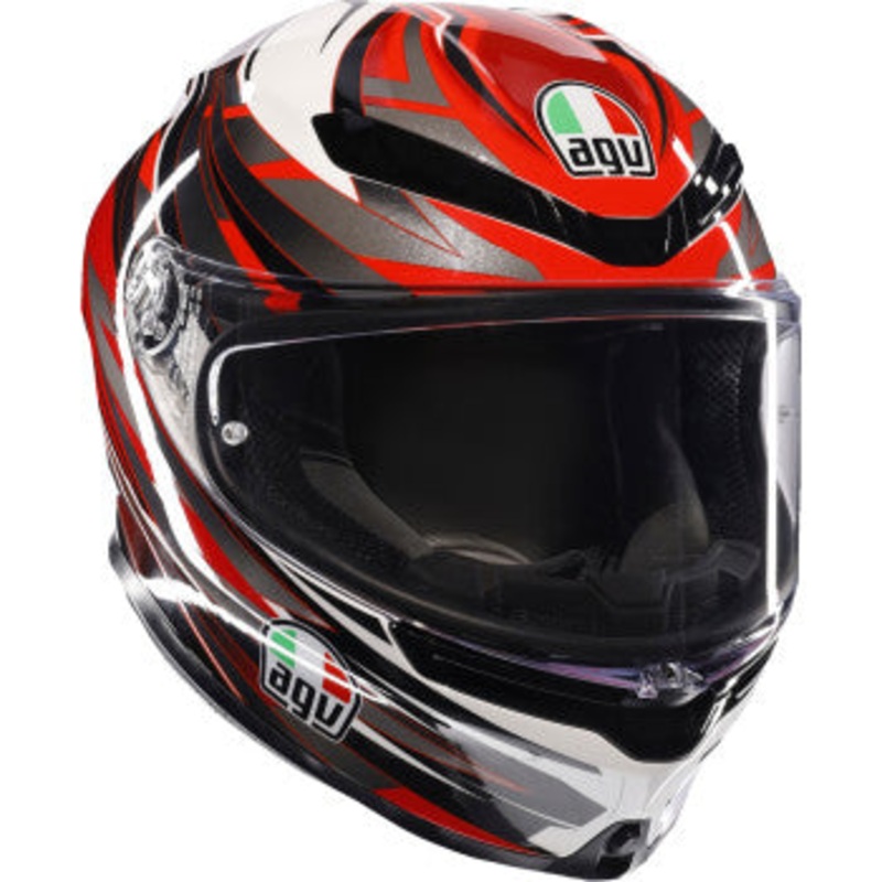 AGV K6 S Reeval White/Red/Gray XL