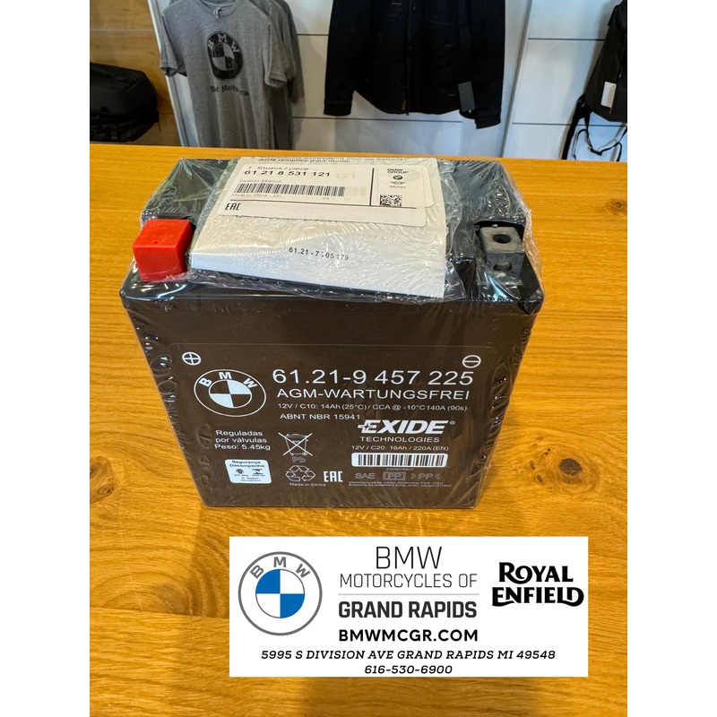 BMW AGM BATTERY R1200/1250RT 2014-2023 K1600 2017-2023