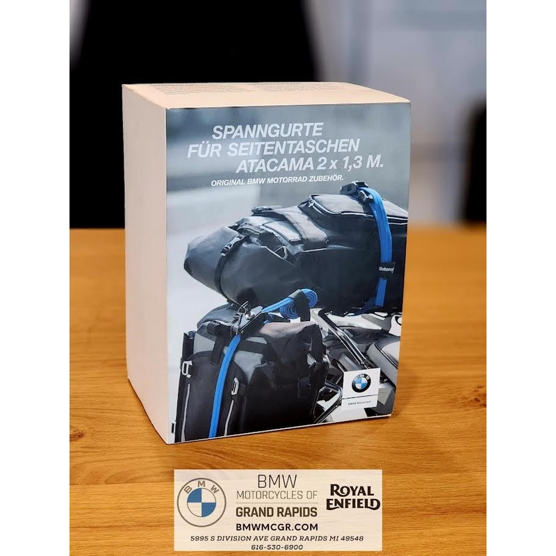 BMW Locking Tension Strap for ATACAMA SIDE BAGS (2 X 1.3M)