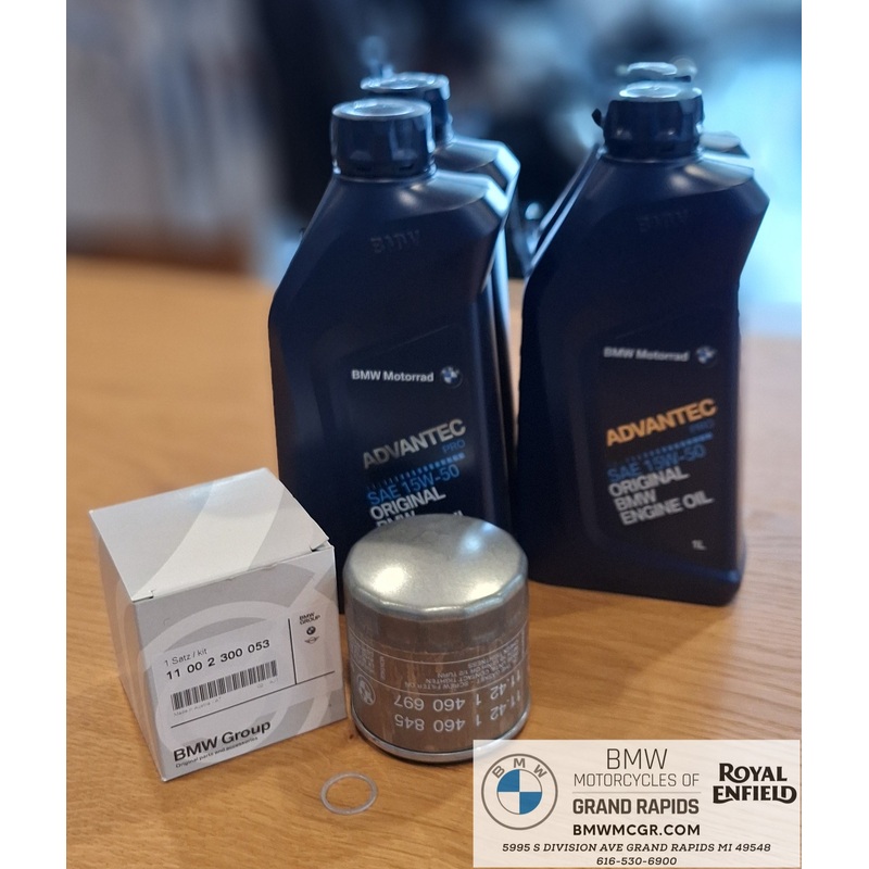 BMW OIL CHANGE KIT FOR OIL COOLED BOXER BMW R1100/1150/GS/R/RT/RS R1200C/CL1993-2006