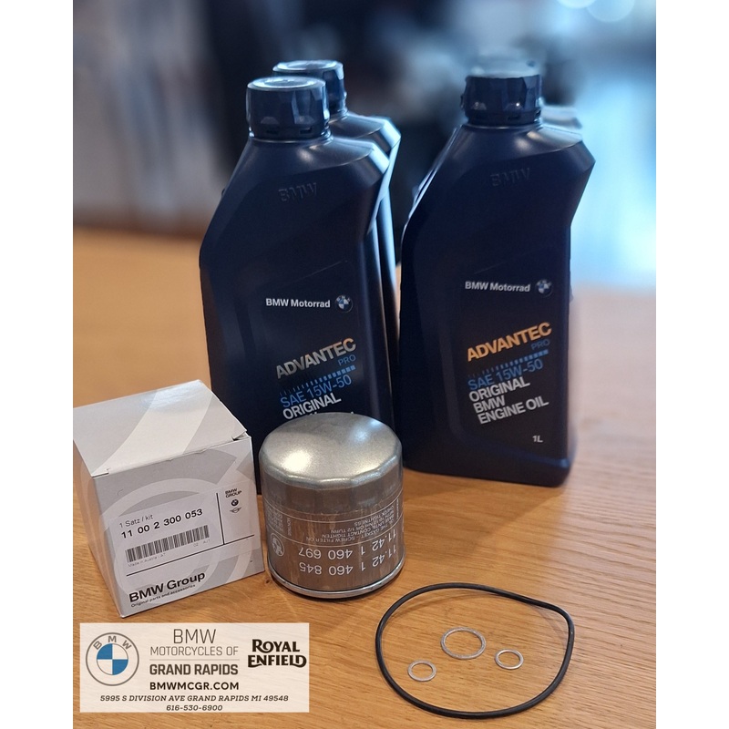 BMW OIL CHANGE KIT  K100 K1100 K1200 Brick Engine K Bikes 1983-2009