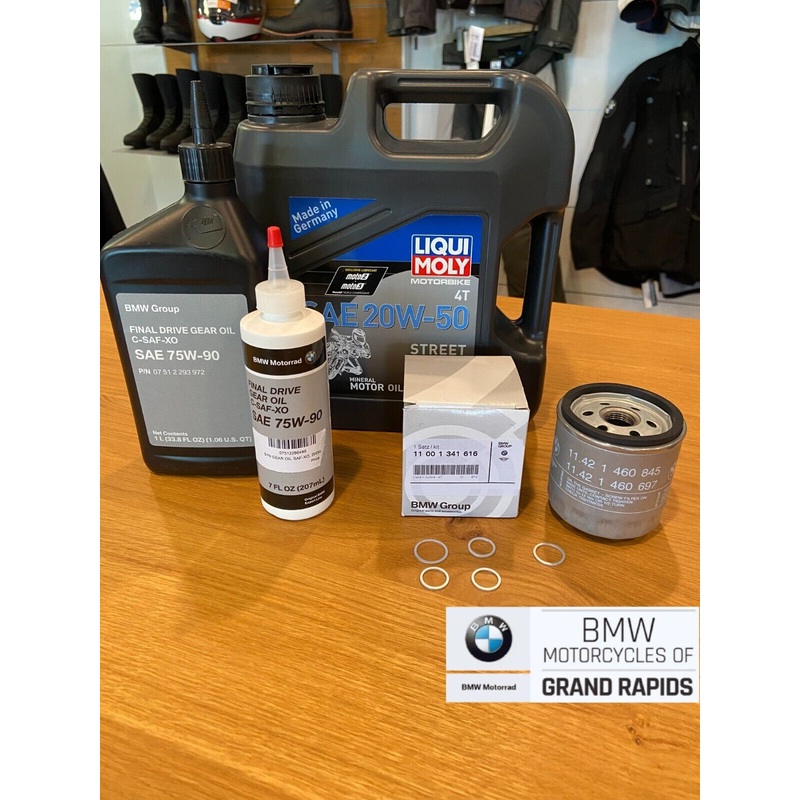 BMW OIL SERVICE KIT FOR OIL COOLED BOXER BMW R1100/1150/GS/R/RT/RS R1200C/CL1993-2006