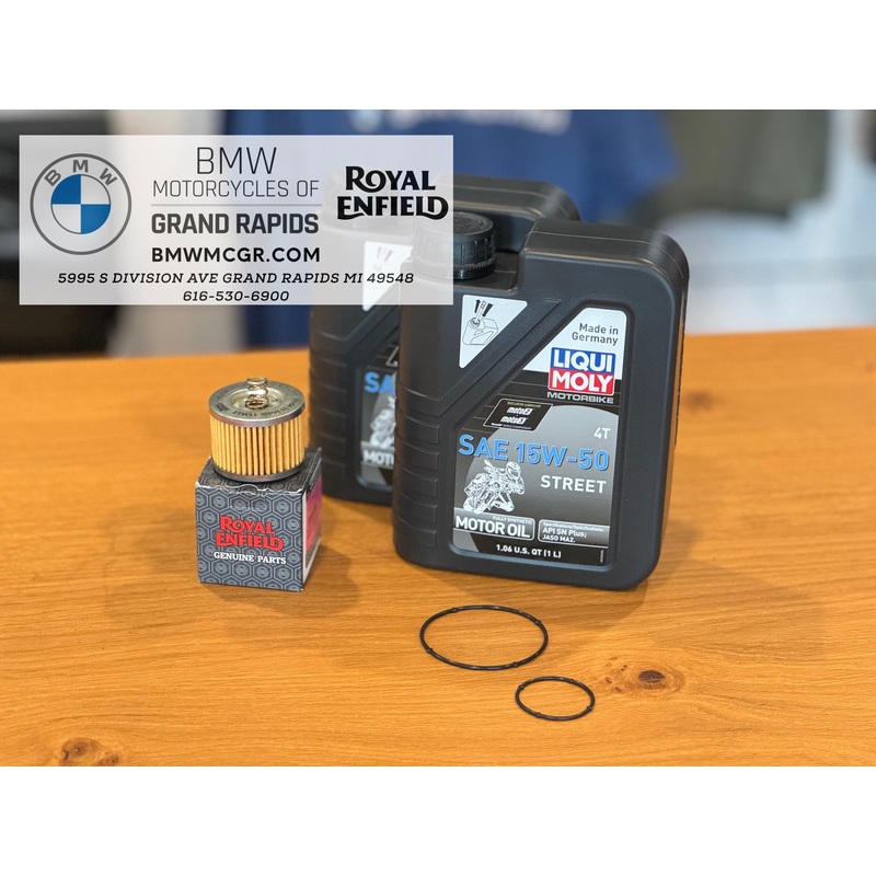 Oil Change Kit for Royal Enfield 350 Models