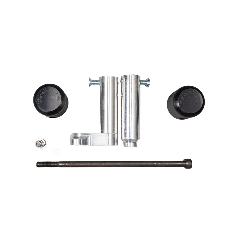 50-0131 2008-12 Kawasaki EX250 Under Bodywork Frame Slider Kit with pucks Standard Pucks