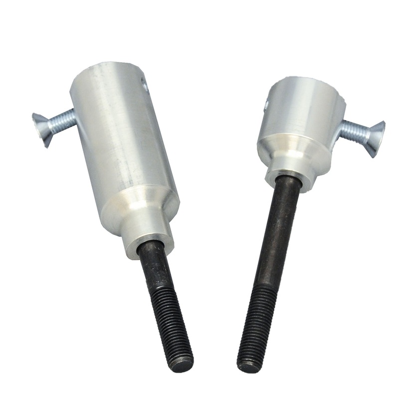 50-0145 2005-06 Kawasaki ZX636/RR Frame Slider Kit (pucks sold separately)