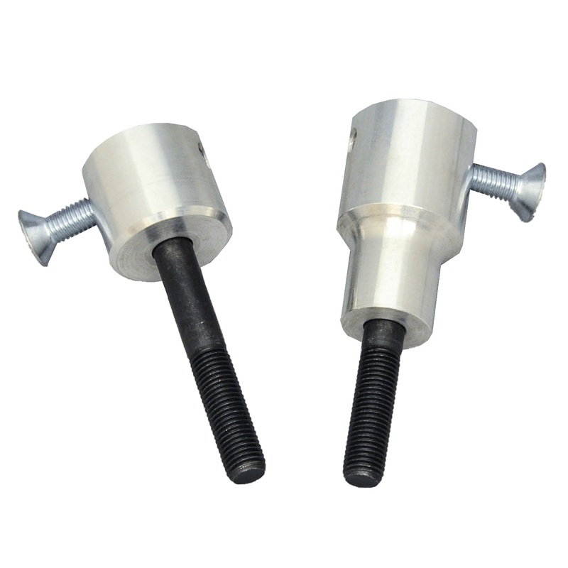 50-0147 2007-08 Kawasaki ZX6R Frame Silder Kit (pucks sold separatley)