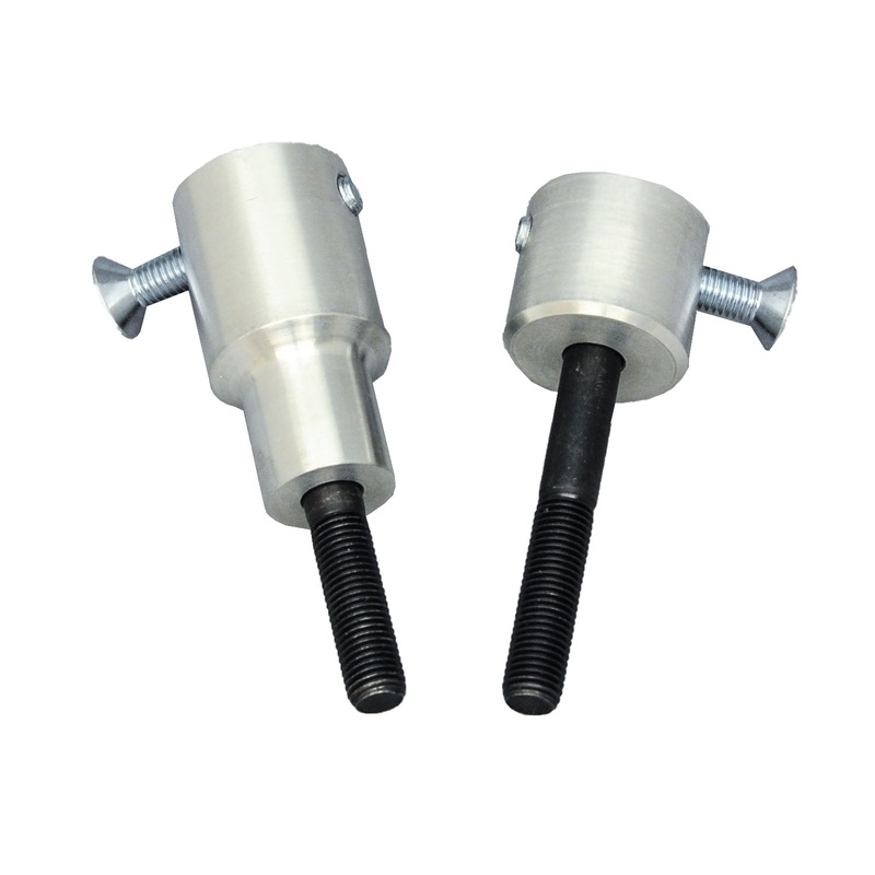 50-0170 Kawasaki ZX10R Frame Silder Base Kit (pucks sold separately)