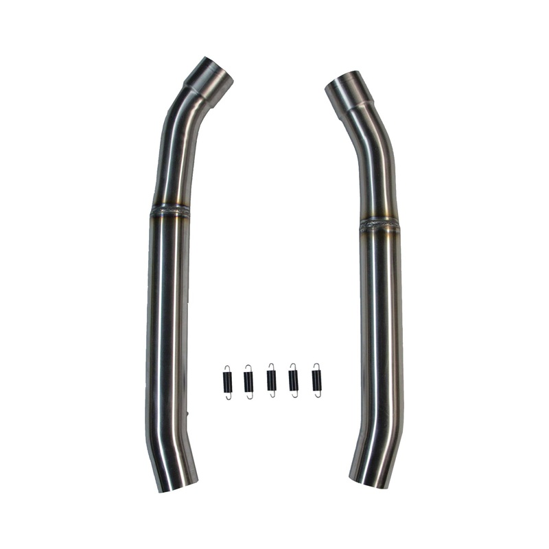 76-0118 2008-11 Kawasaki ZX14 Slipon Adapter Dual (1820 and 1820L)